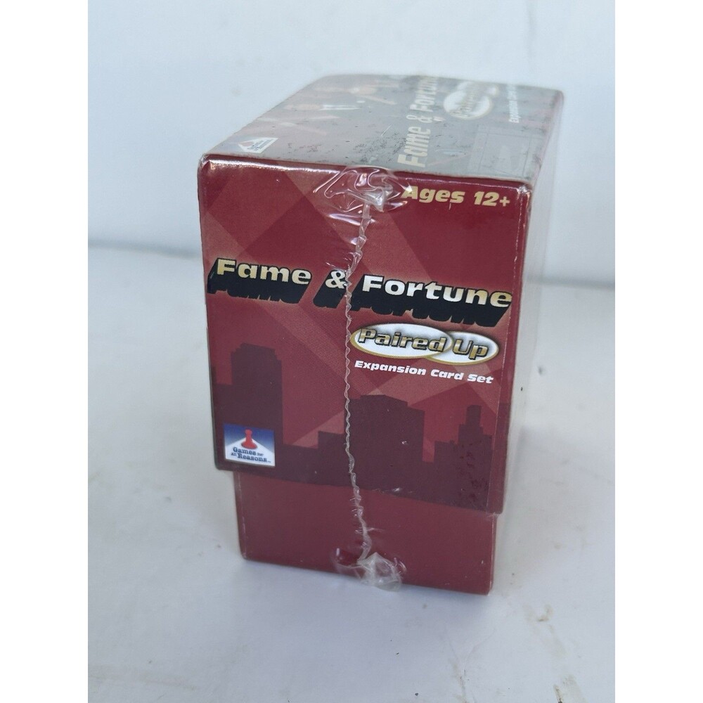 2006 Fame & Fortune Paired Up Expansion Card Set Games For All Reasons Sealed - Picture 3 of 3